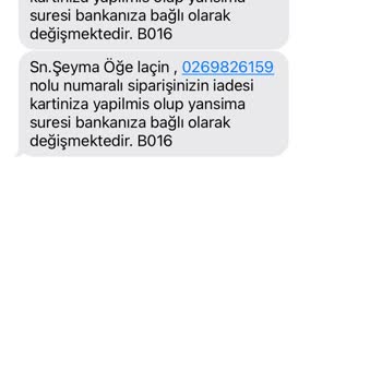 Sürpriz Kutu Siparişim Stokta Varken İptal Edildi