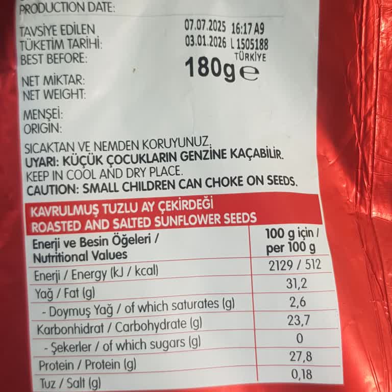 Yanık Tatta Çekirdek Nedeniyle Para İadesi Talebi