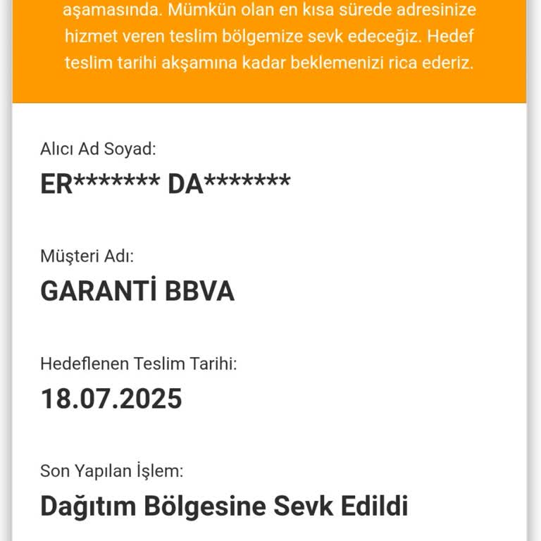 AGT Kurye İle Kart Teslimatında Gecikme Ve İletişim Sorunu