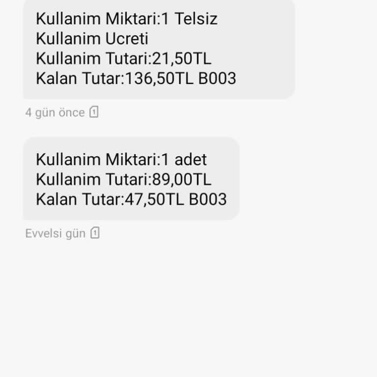 Vodafone Hattımdan İzinsiz Bakiye Kesintisi Yaşadım