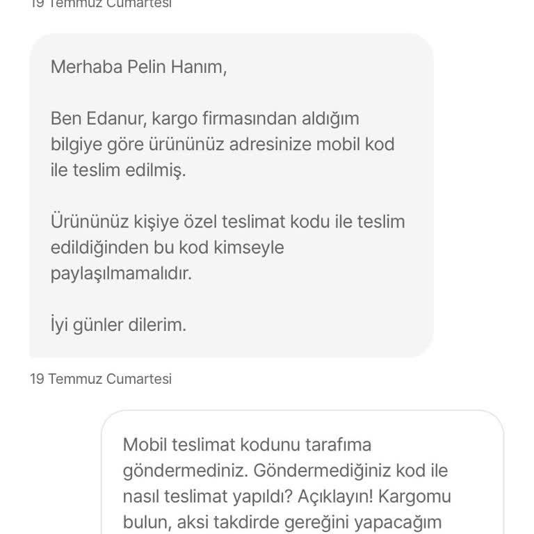 Yanlış Adrese Teslim Edilen Kargo, Çözülmeyen Sorun!