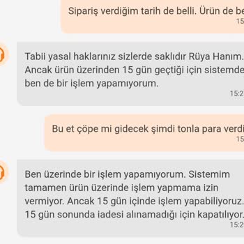 Migros Sanal Marketten Son Kullanma Tarihi Geçmiş Et Gönderildi, Mide Rahatsızlığı Yaşadık