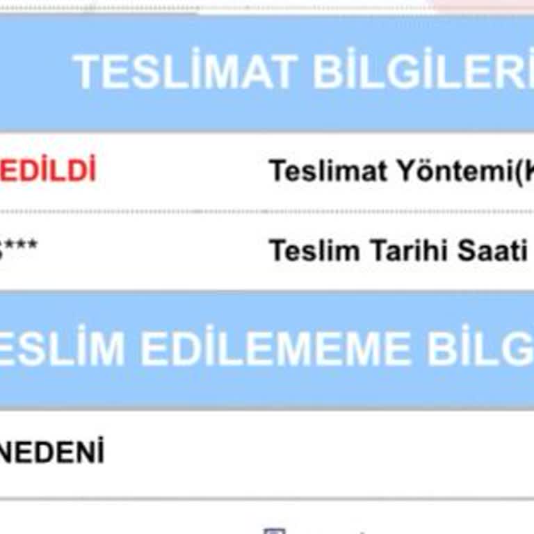 Kargom Teslim Edilmedi, Müşteri Hizmetlerinden Çözüm Yok!