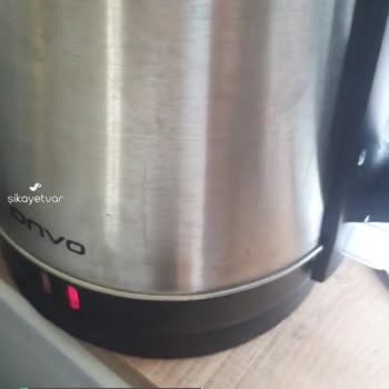 Onvo Çaydanlık Bozuk Satılmış!