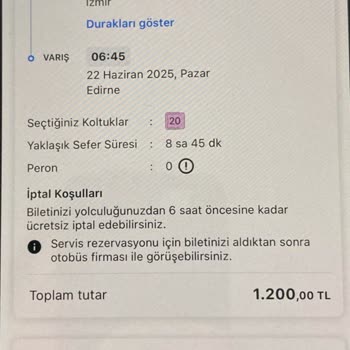 Bilet İadesi Bir Aydır Hesabıma Yatmadı