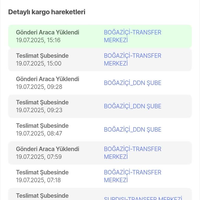 Yurtiçi Kargo Teslim Edilmeden Sürekli Transferde Gözüküyor, Mağduriyet Yaşıyorum