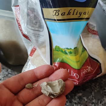 Aldığım Pirincin İçinden Anlam Veremediğim Madde Çıktı