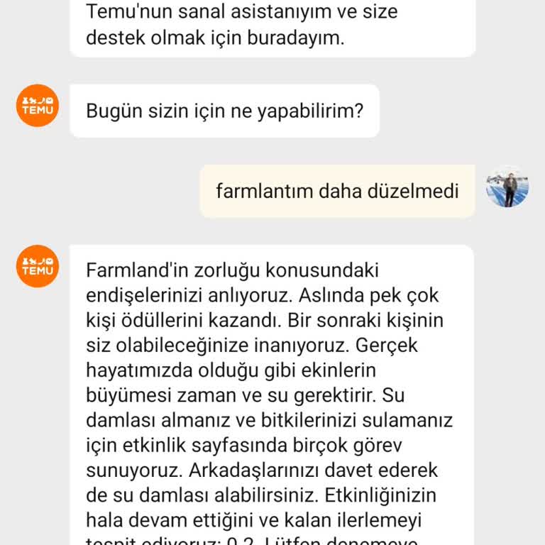 Temu Farmland Oyununda İlerleme Sorunu Ve Destek Eksikliği Mağduriyet Yaratıyor