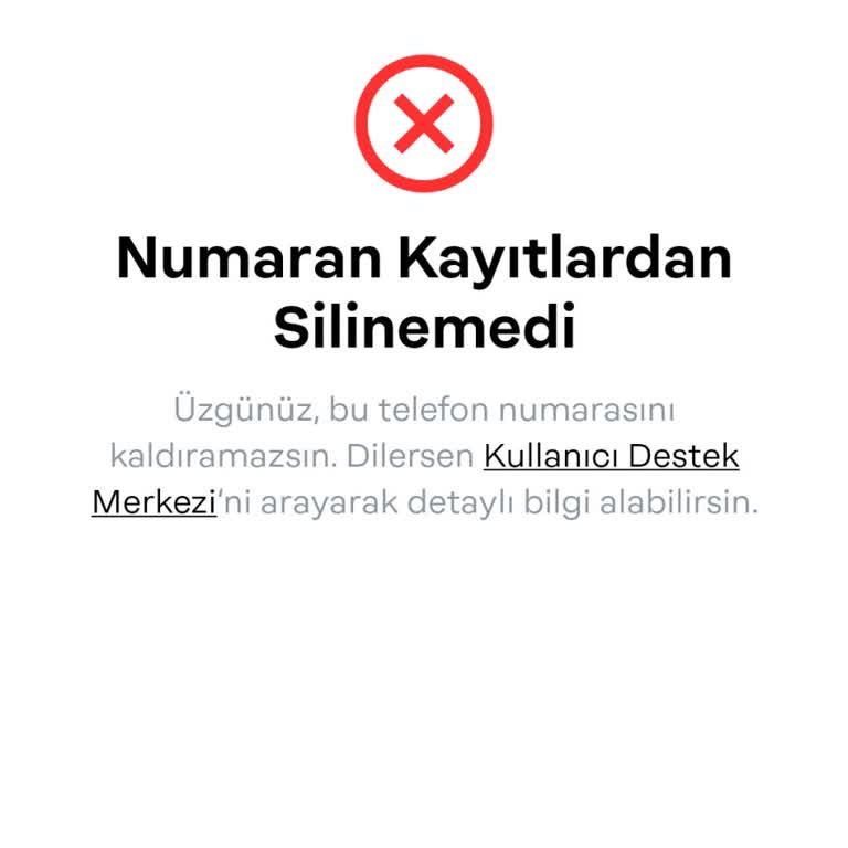 Papara Hesabımdaki Telefon Numarasını Silemiyorum