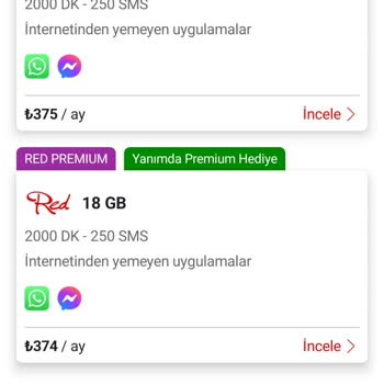 Vodafone Fatura Artışı Ve Düşük GB Nedeniyle Operatör Değişikliği Düşüncesi