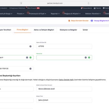 Trendyol Satıcı Ödemeleri Ve Destek Hattı Sorunu