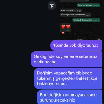 Kargo Teslimatında Bilgi Verilmemesi Ve Ürün Değişim Sürecinde İletişim Sorunu