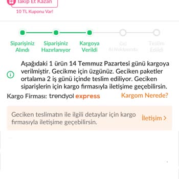 Kargo Teslimatında Gecikme Ve Yetersiz Müşteri Hizmeti Deneyimi