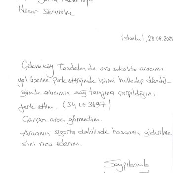 Sigorta Hasar Onayı Verilmedi Mağdur Edildim