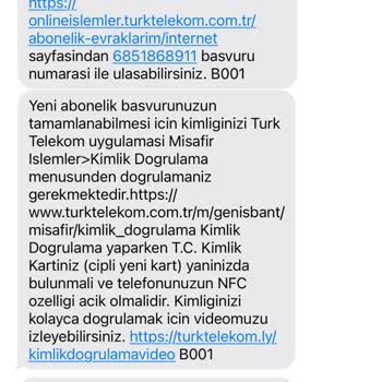 Aynı Adreste Abonelik Değişikliği Sonrası İnternet Hizmeti Verilmiyor