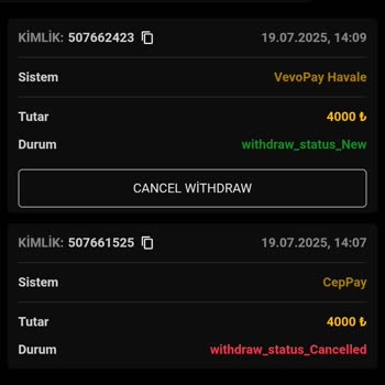 Millibet Sitesinde Bonus Sonrası Paramı Çekemedim Engellendim