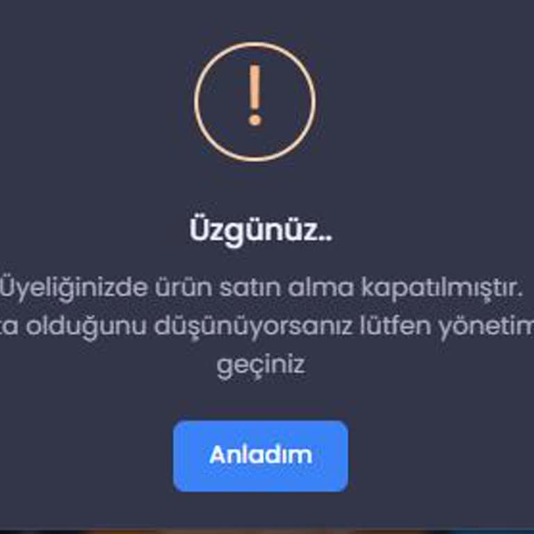 Hesabımda Para Olmasına Rağmen Alışveriş Yapamıyorum