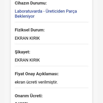 KVK Servisinde Parça Bekleme Ve İletişim Sorunu