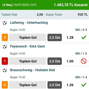 Nesine'de Kazanılan Kuponun Ödemesi Yapılmadı