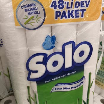 Solo 48'li Tuvalet Kağıdında Kat Bilgisi Gizlenerek Satış Yapılması