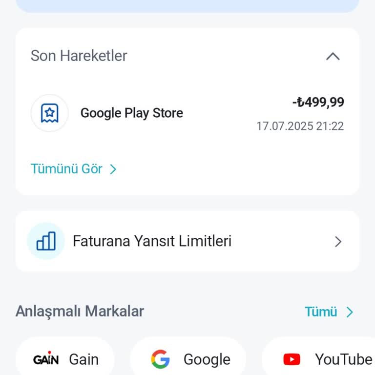 Yetkisiz Google Play Harcaması Ve İletişim Sorunu