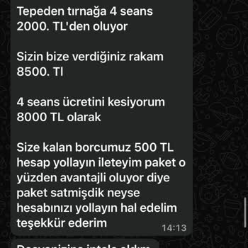 Lazer Epilasyon Sonrası İlgisizlik Ve Para İadesi Sorunu
