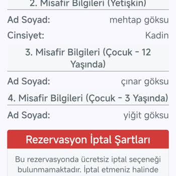 Otel Rezervasyonunda Oda Değişikliği Ve İptal Sorunu