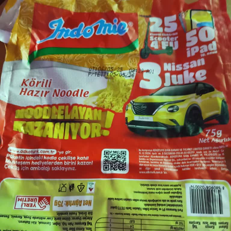 İndomie Noodle Ürününde Şifre Eksikliği Ve İlgisiz Müşteri Hizmeti