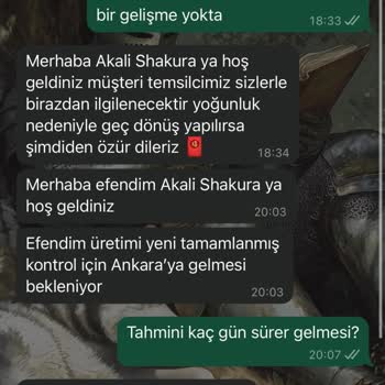 Siparişim Teslim Edilmedi İletişimde Sorun Yaşıyorum