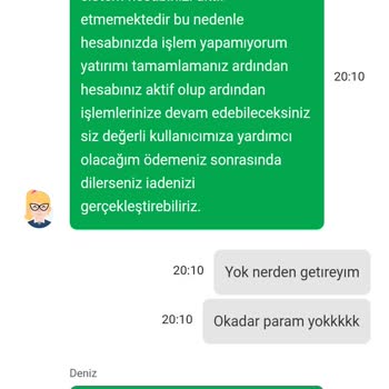 Yatırdığım Para Hesabıma Geçmedi, İade Yapılmıyor