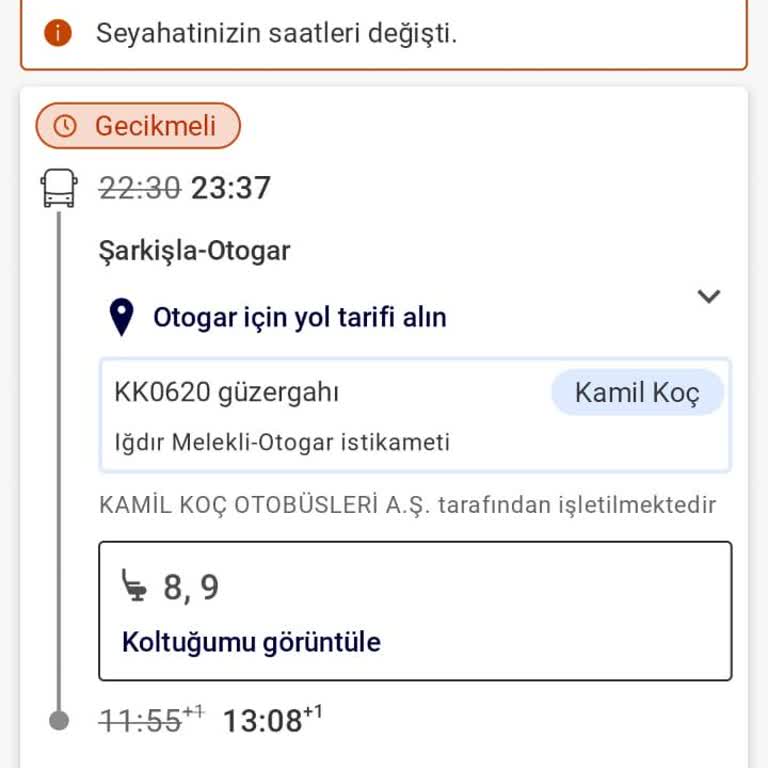 Kamil Koç Otobüs Arızasıyla Gece Yarısı Mağduriyet ve Saatlerce Bekleyiş