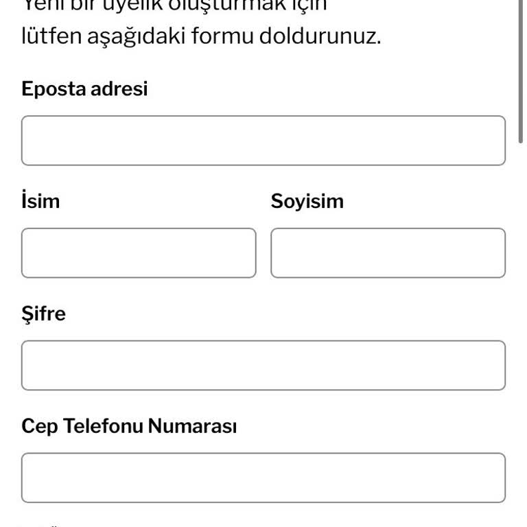 Doğum Günü İndirimi Hatası Ve Üyelik Bilgisi Sorunu