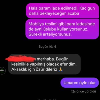 Ne Mobilya Ne Para: Sürekli Oyalama Ve İade Sorunu