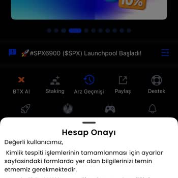 Hesap Doğrulama Sorunu Nedeniyle Uygulamaya Erişim Sağlanamıyor