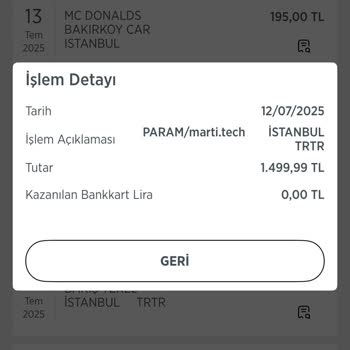 Martı Tag Süper Üyelik Ücreti İki Kez Çekildi İade Yapılmıyor