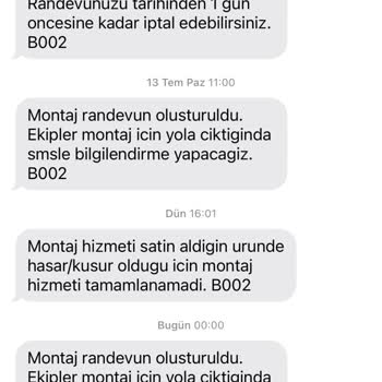 Montaj Hizmeti Fiyaskosu: Ne Trendyol Ne Montajix'e Ulaşabildim