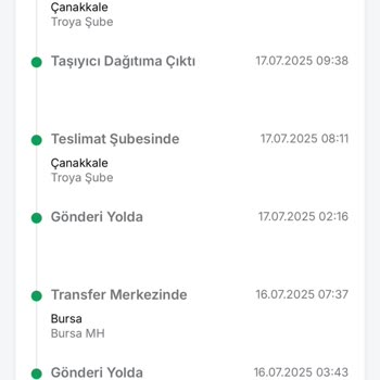 Kargom Bilgim Dışında İade Edildi