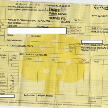 Su Arıtma Cihazında Sürekli Koku Ve Çözülemeyen Arıza