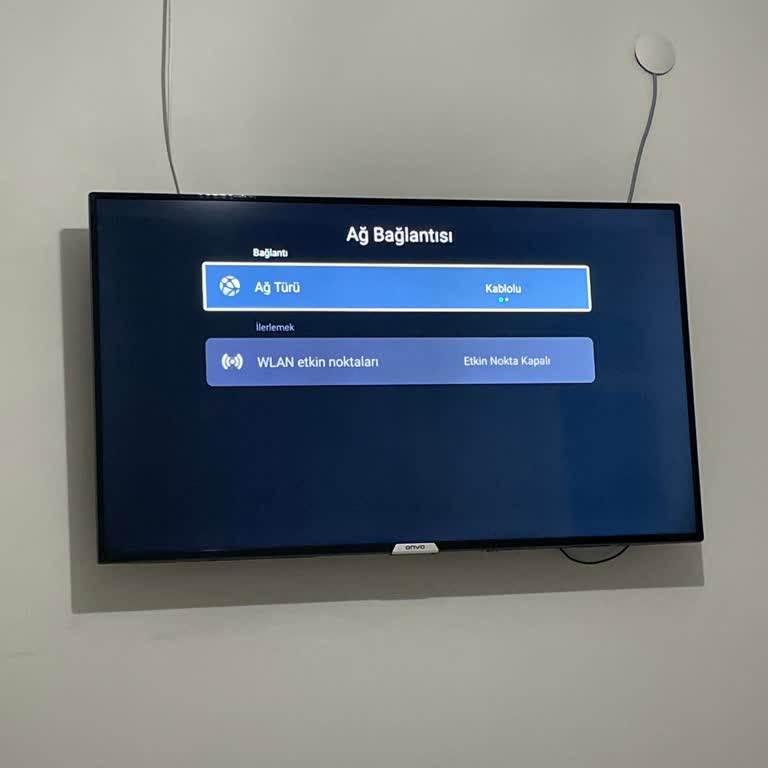 Onvo Televizyonda Sürekli Wi-Fi Bağlantı Sorunu
