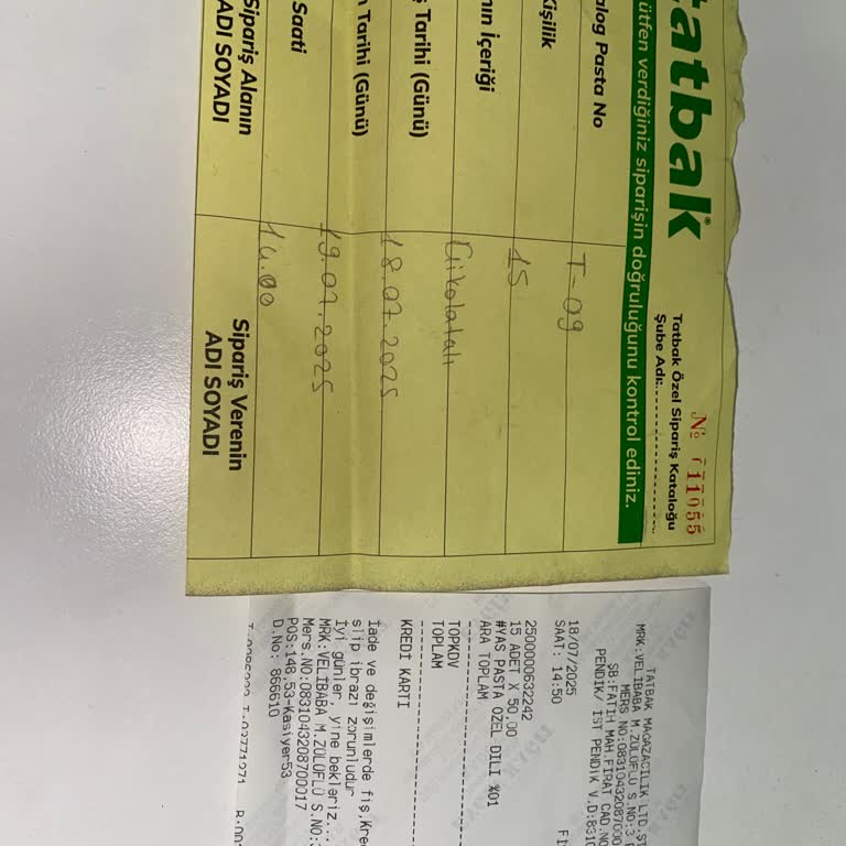 Tatbak Gıda Doğum Günü Pastası Krizi: Mağduriyet Ve İlgisizlik