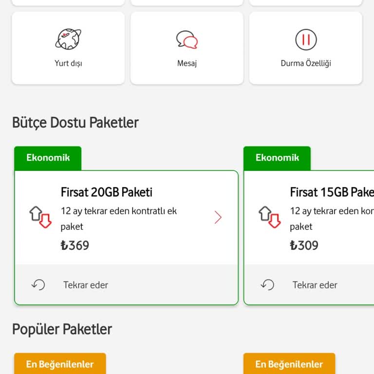 Vodafone FreeZone Faydalarından Yararlanamıyorum, Mağdur Edildim!