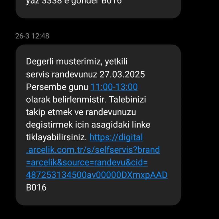 Arçelik Buzdolabında Tekrarlayan Sorun Ve Müşteri Mağduriyeti
