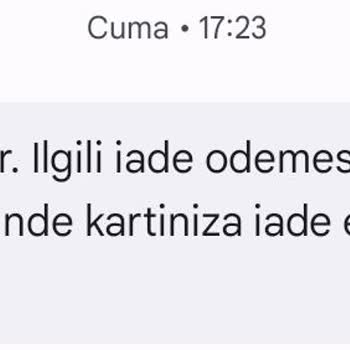 Aynı Gün İptal Edilen Ürünün Ücreti Taksitli İade Edildi