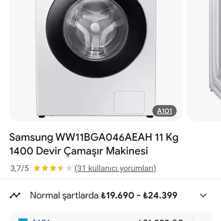 A101'den Alınan Çamaşır Makinesi Siparişi Teslim Edilmiyor, Müşteri Hizmetleri Yetersiz