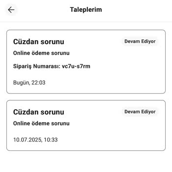 Yemeksepeti'nden İptal Edilen Siparişin Ücreti İade Edilmiyor, Müşteri Hizmetlerine Ulaşılamıyor