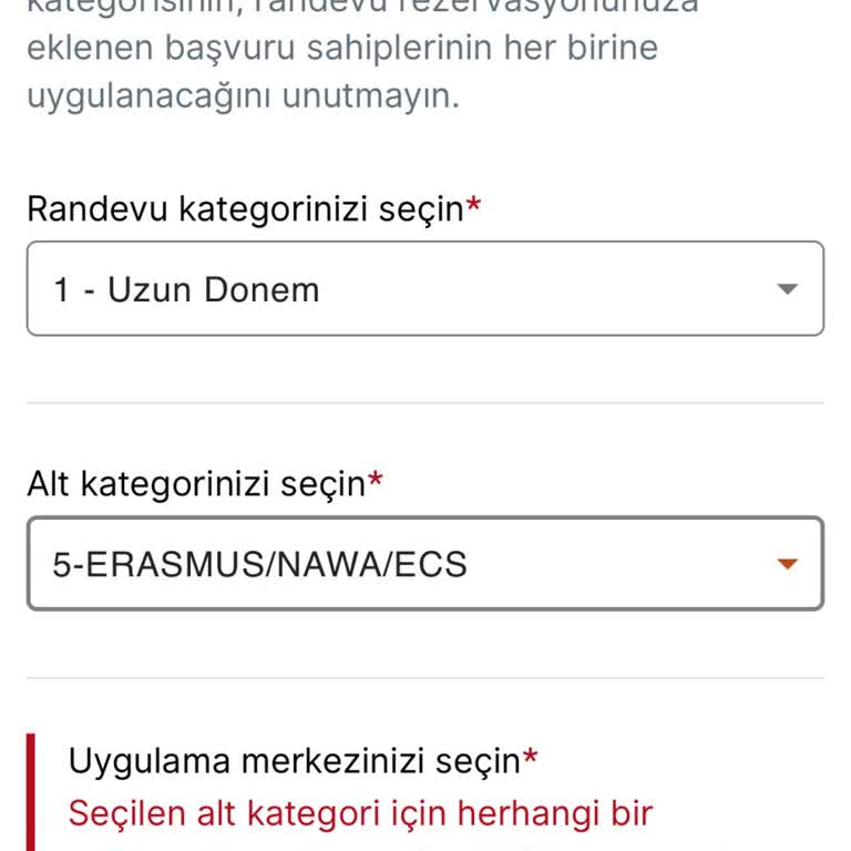 Polonya Erasmus Vizesi İçin Randevu Bulamıyorum Sistem Sürekli Sorunlu