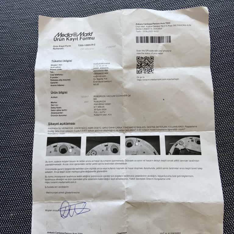 Media Markt Robot Süpürge Arızasında Çözüm Bulamıyor