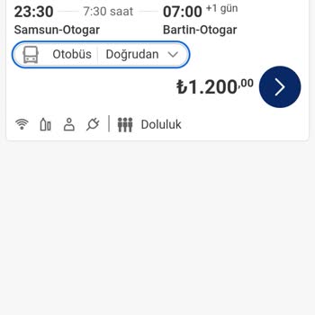 Kamil Koç Osmancık-Bartın Seferi Uygulamada Görünmüyor, Bilet Alamıyorum
