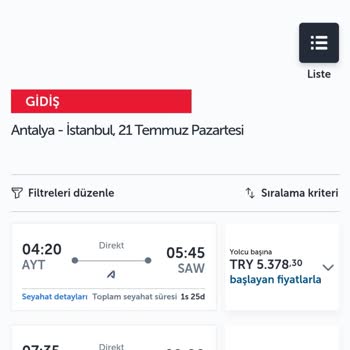 THY Ve AJet’in Yurtiçi Uçuşlarda Fahiş Fiyat Politikası