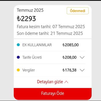 Haksız Yüksek Fatura Ve Yetersiz Müşteri Hizmeti